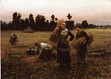 Knight The Harvesters by Daniel Ridgway Knight